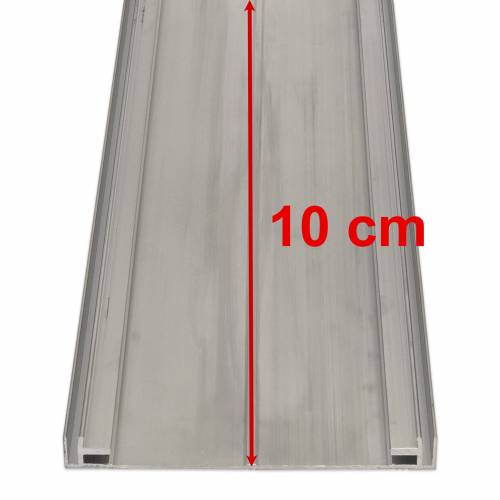 Profil Aluminiowy Radiator 16 cm szeroki - 10 cm - 160 mm - nie malowany